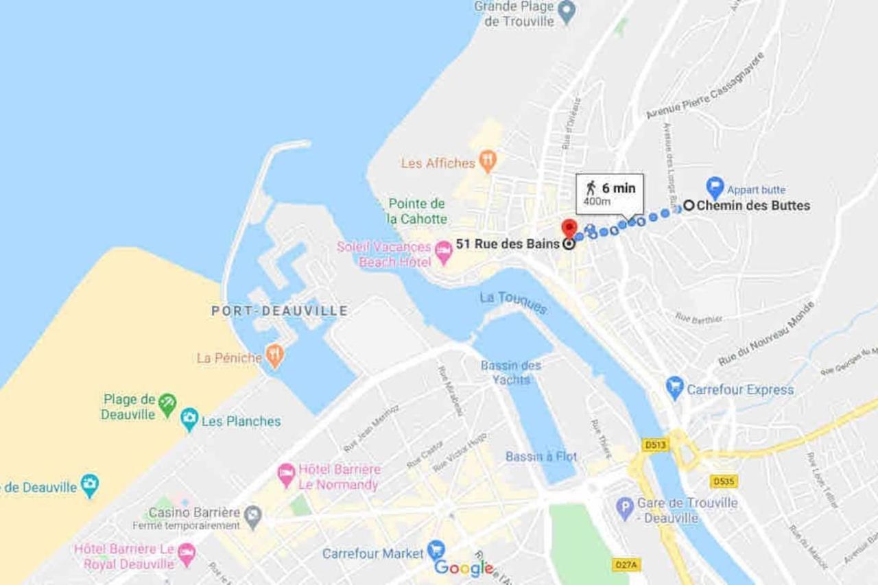 Appartement Avec Terrasse Vue Mer Trouville Sur Mer Exterior photo