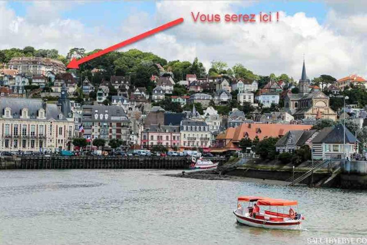 Appartement Avec Terrasse Vue Mer Trouville Sur Mer Exterior photo